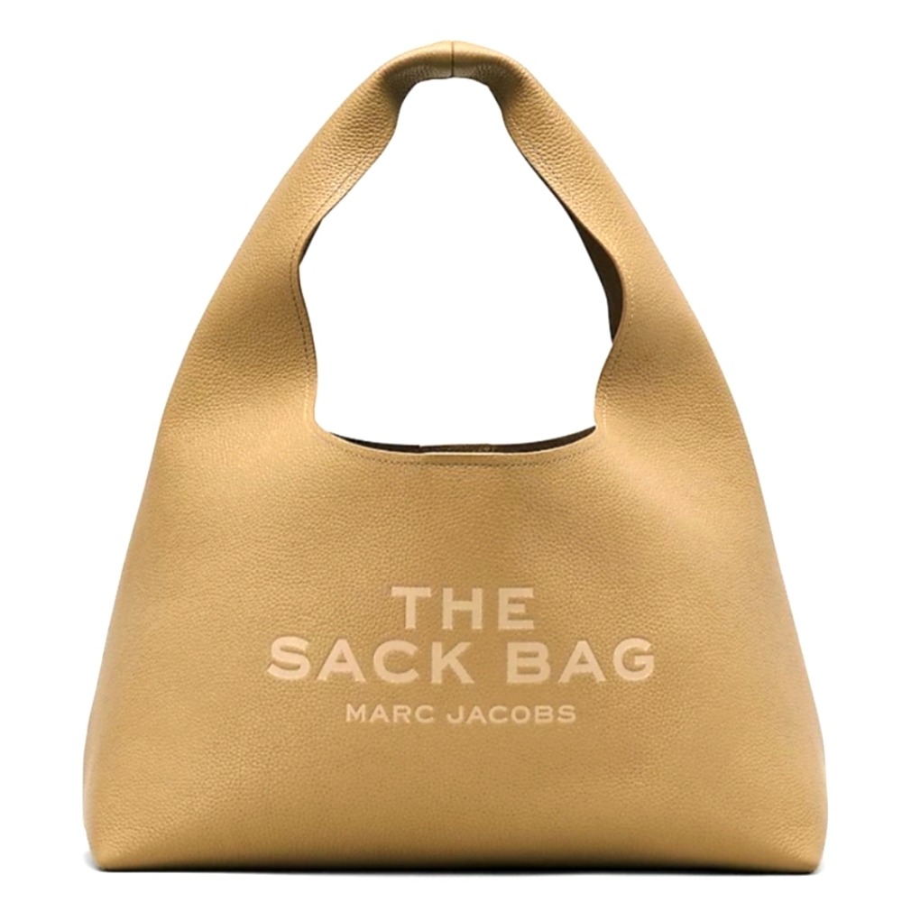 Marc Jacobs The Sack Tote Bag Leather Medium Camel